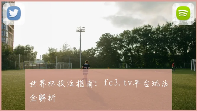 世界杯投注指南：fc3.tv平台玩法全解析