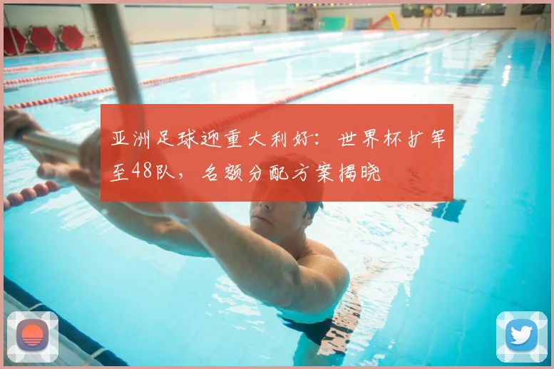 亚洲足球迎重大利好：世界杯扩军至48队，名额分配方案揭晓